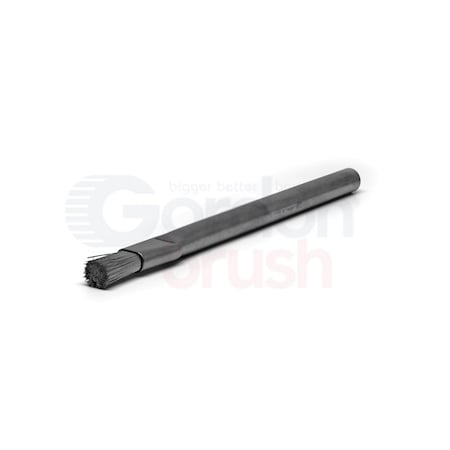 Gordon Brush 3x11 Row 0.010" Static Dissipative Nylon Bristle Al Handle Hand-Laced 146644G-12